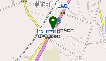 白石病院の地図画像