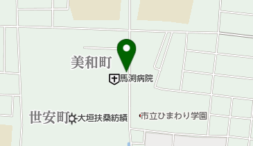 馬渕病院の地図画像