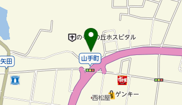 のぞみの丘ホスピタルの地図画像