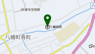 八幡病院の地図画像