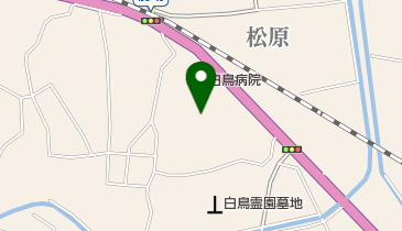 香川県立白鳥病院の地図画像