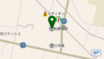 讃陽堂松原病院の地図画像