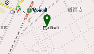 加藤病院の地図画像