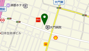 大門病院の地図画像