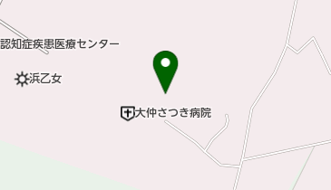 大仲さつき病院の地図画像