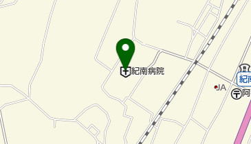 紀南病院の地図画像