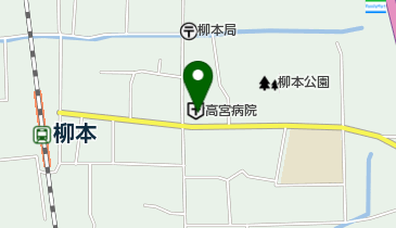 高宮病院の地図画像