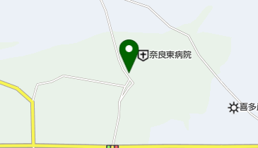 奈良東病院の地図画像