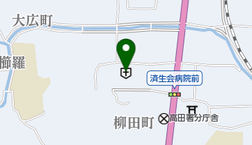 済生会御所病院の地図画像