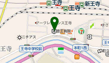 恵王病院の地図画像