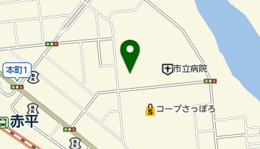 あかびら市立病院の地図画像