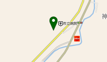 歌志内市立病院の地図画像