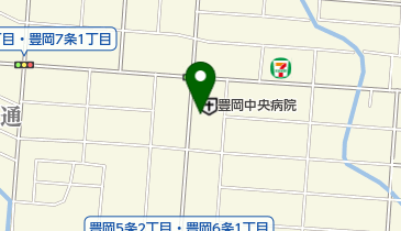 豊岡中央病院の地図画像