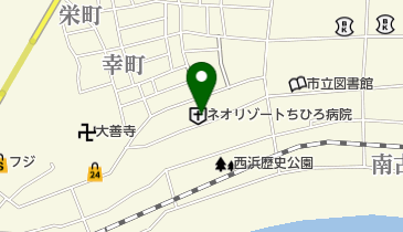 ネオリゾートちひろ病院の地図画像