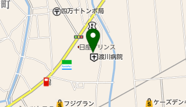 渡川病院の地図画像