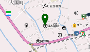 森木病院の地図画像