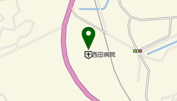 西田病院の地図画像