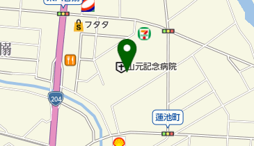 山元記念病院の地図画像