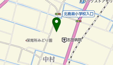 志田病院の地図画像