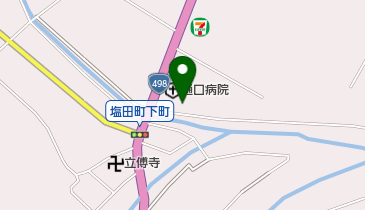 樋口病院の地図画像