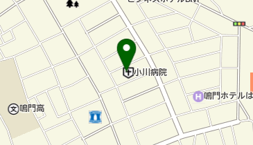 小川病院の地図画像