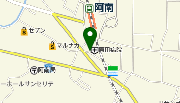 原田病院の地図画像