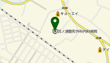 羽ノ浦整形外科内科病院の地図画像