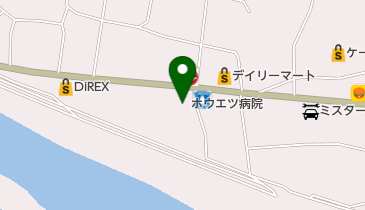 ホウエツ病院の地図画像