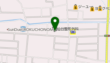 仙台整形外科病院の地図画像
