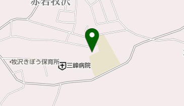 三峰病院の地図画像
