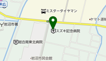 スズキ記念病院の地図画像