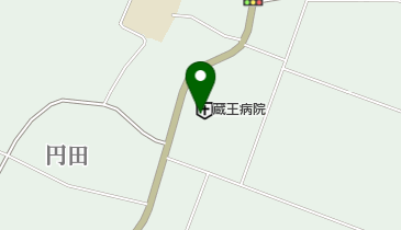 蔵王町国民健康保険蔵王病院の地図画像