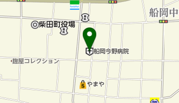 船岡今野病院の地図画像
