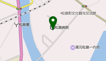 松島病院の地図画像