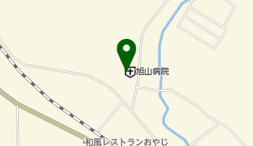 旭山病院の地図画像