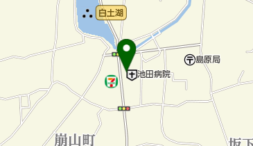 池田病院の地図画像