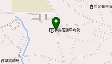 小鳥居諫早病院の地図画像