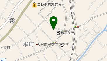 貞松病院の地図画像