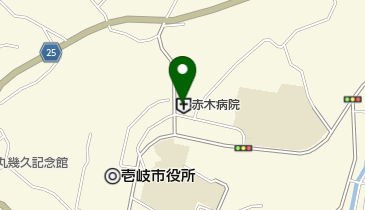 赤木病院の地図画像