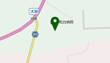 平和台病院の地図画像