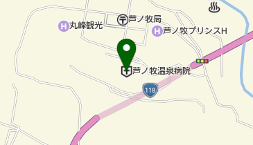 芦ノ牧温泉病院の地図画像