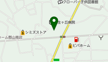 針生ヶ丘病院の地図画像