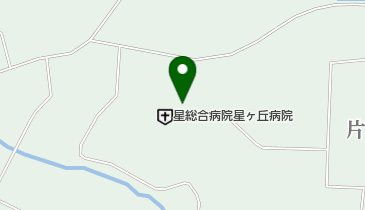 星ケ丘病院の地図画像