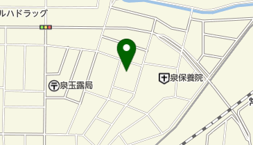 泉保養院の地図画像