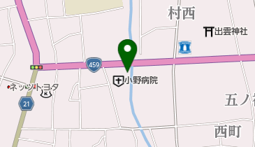 小野病院の地図画像