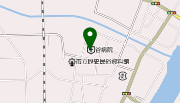 谷病院の地図画像