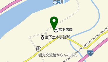 福島県立宮下病院の地図画像