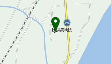 高野病院の地図画像