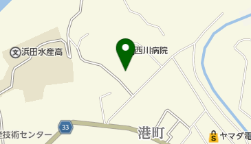 西川病院の地図画像