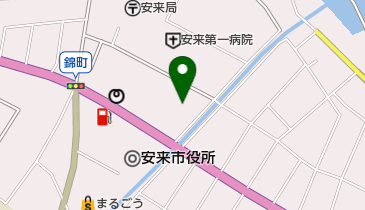 安来第一病院の地図画像